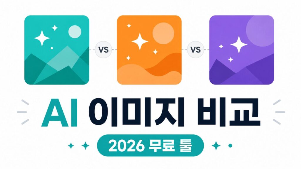무료 AI 이미지 생성 사이트 비교 2026 — Bing Image Creator, Adobe Firefly, Canva AI 한눈에 비교