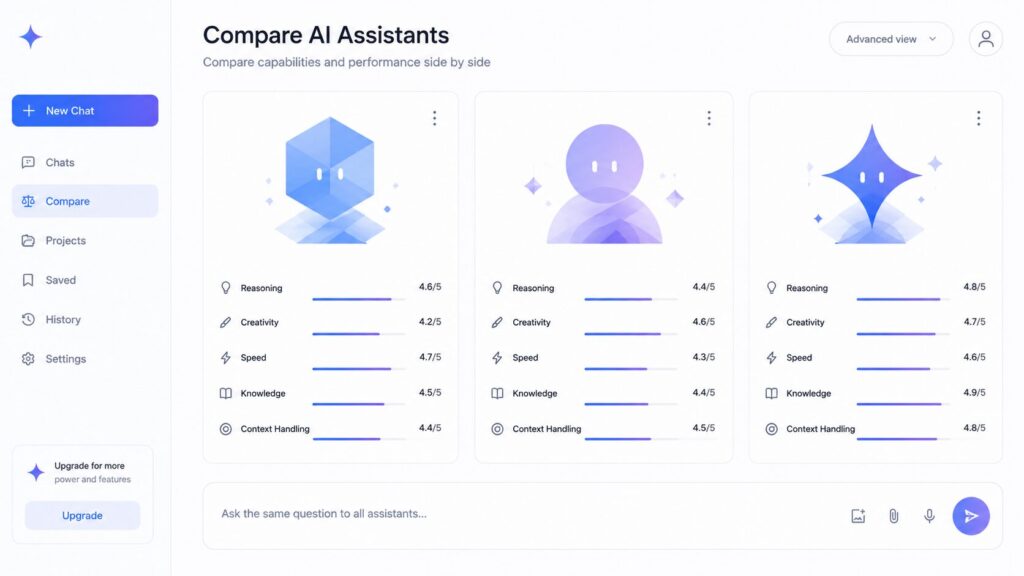 대표이미지 (Image 1 — Compare AI Assistants)
